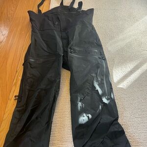 Black Helly Hansen Waterproof Bib Pants